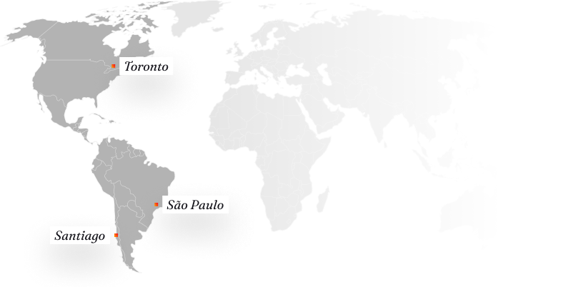 Destacar atuação global da Opus Software e sua plataforma Opus Open Finance no Brasil, Canadá e Chile